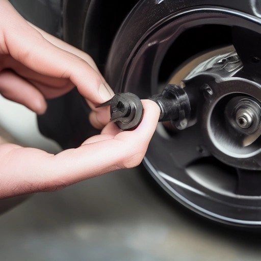 Replacing an ABS wheel speed sensor on a Dodge Charger.