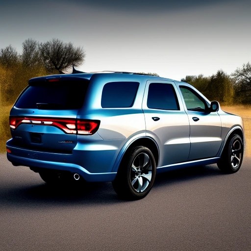 A high-quality dual exhaust system on a Dodge Durango.