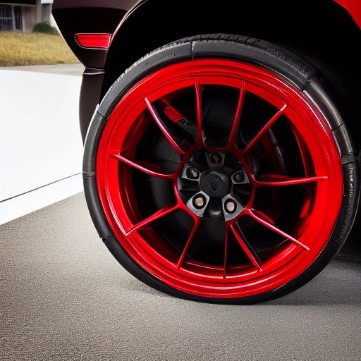 A high-performance brake system under extreme heat on an SRT model.